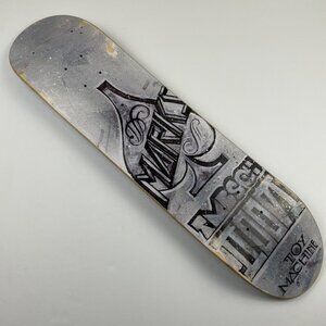 TOY MACHINE Skateboard Deck Spade Marks Tum Yeto Made In The USA